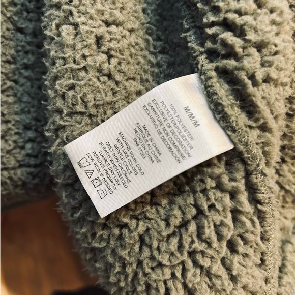 Cuddl Duds Green Sherpa Hooded Jacket Size M - Picture 8 of 8